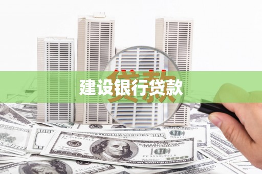 嘉善建设银行贷款