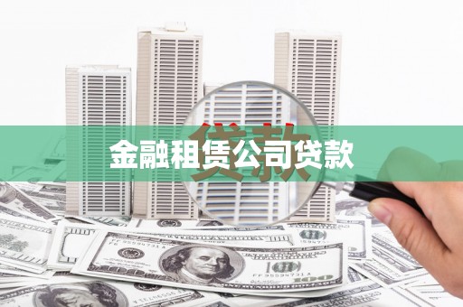 嘉善金融租赁公司贷款