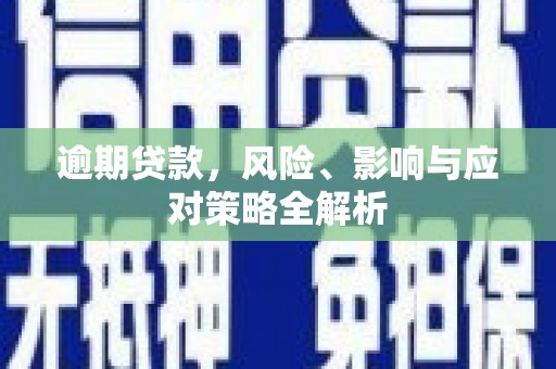 嘉善逾期贷款，风险、影响与应对策略全解析