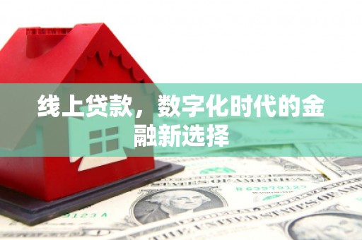 嘉善线上贷款，数字化时代的金融新选择