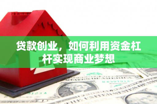 嘉善贷款创业，如何利用资金杠杆实现商业梦想