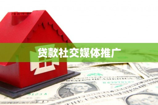 嘉善贷款社交媒体推广