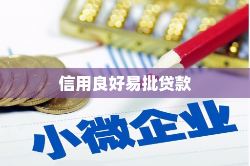 嘉善信用良好易批贷款