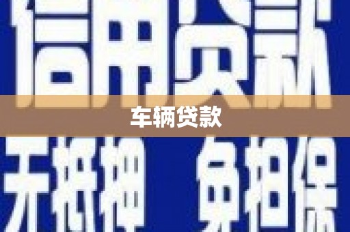 嘉善车辆贷款